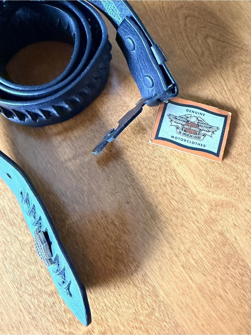 Harley-Davidson Men's Black Leather Belt NEW, Size 40